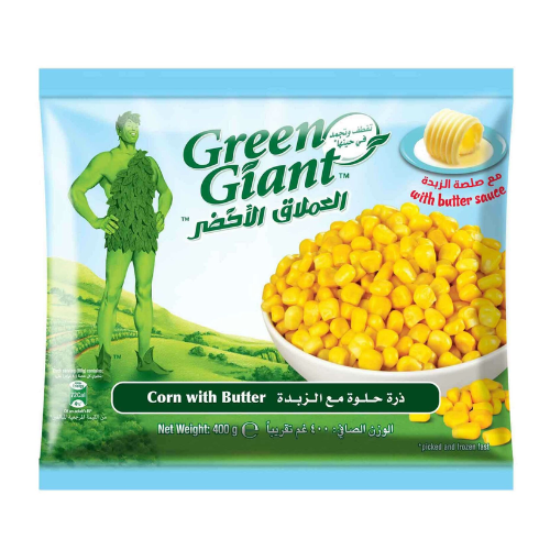 جرين جايانت ذرة مجمدة مع زبدة 400 جرام